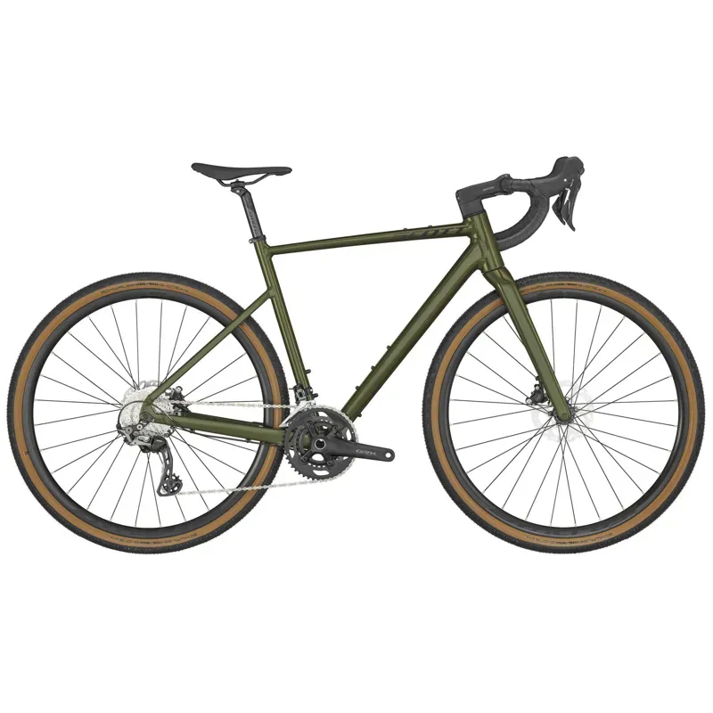 Scott Speedster Gravel 20 Road Bike in Green