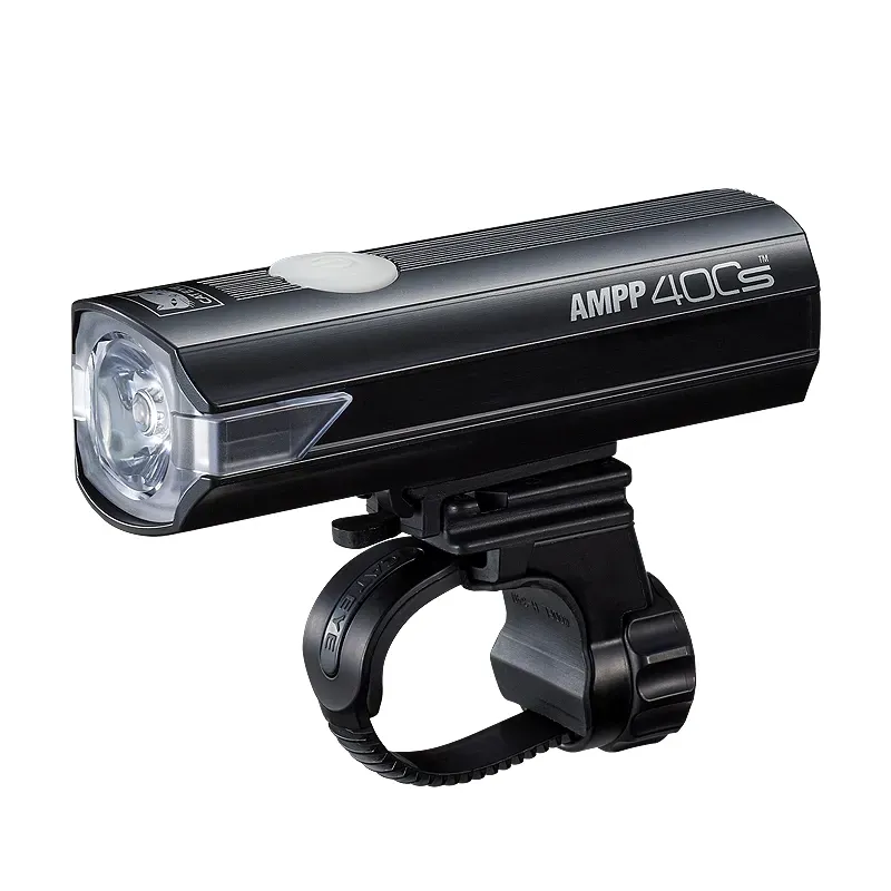 Cateye AMPP400S Front Bike Light in Black