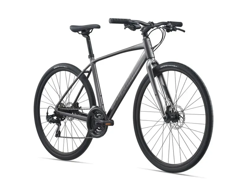 2021 Giant Escape 3 Disc Hybrid Bike in Metallic Black-7