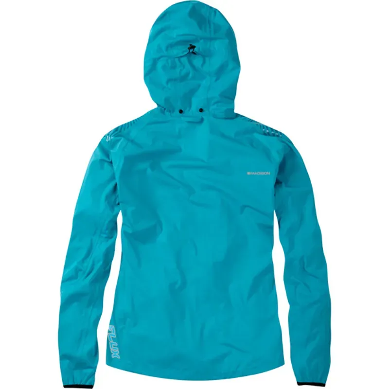 Flux super light women's softshell jacket Caribbean blue size 14-1