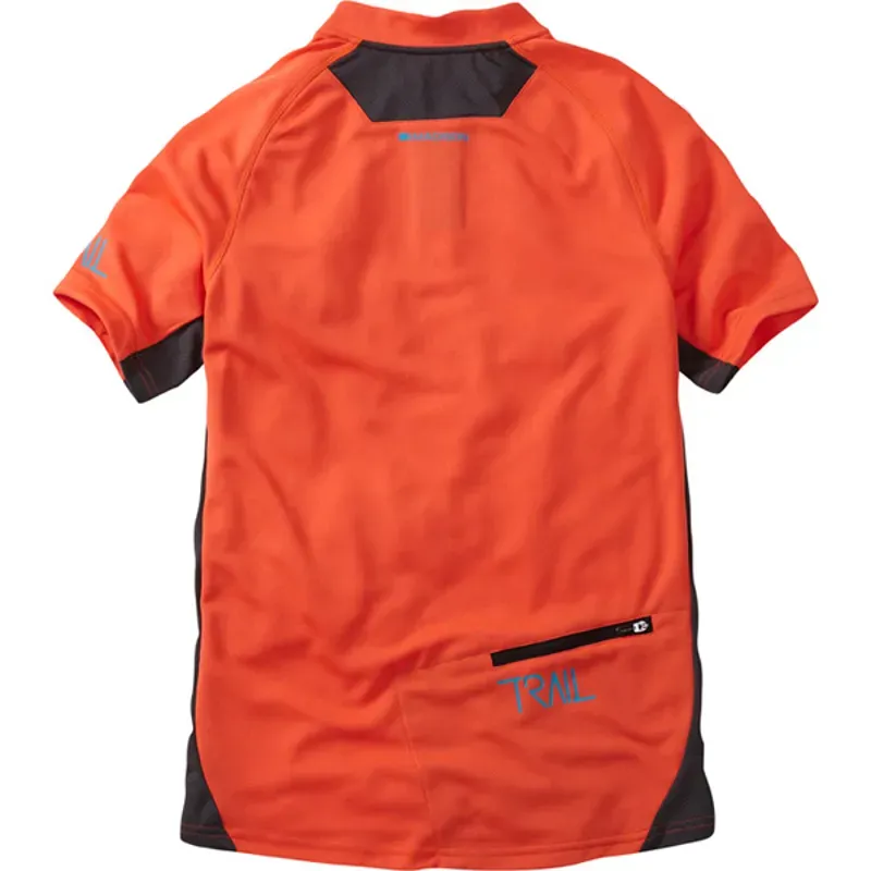 Madison Trail Short Sleeved Youth Jersey in Red-1
