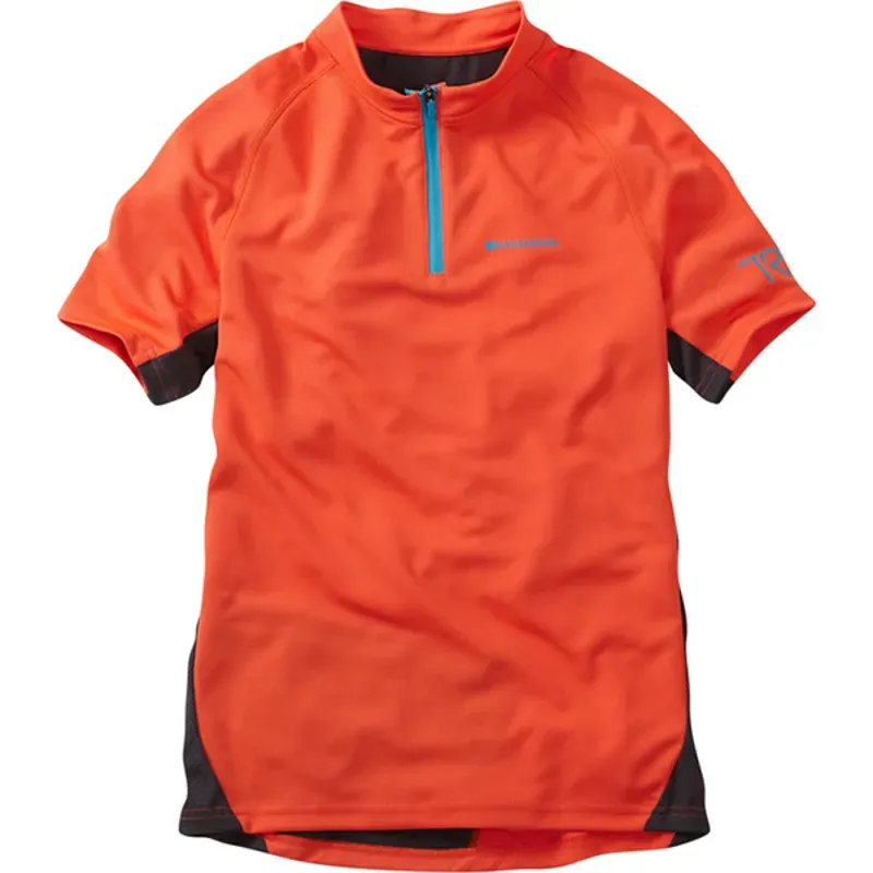 Madison Trail Short Sleeved Youth Jersey in Red