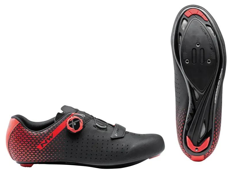 Northwave Core Plus 2 Shoes in Red