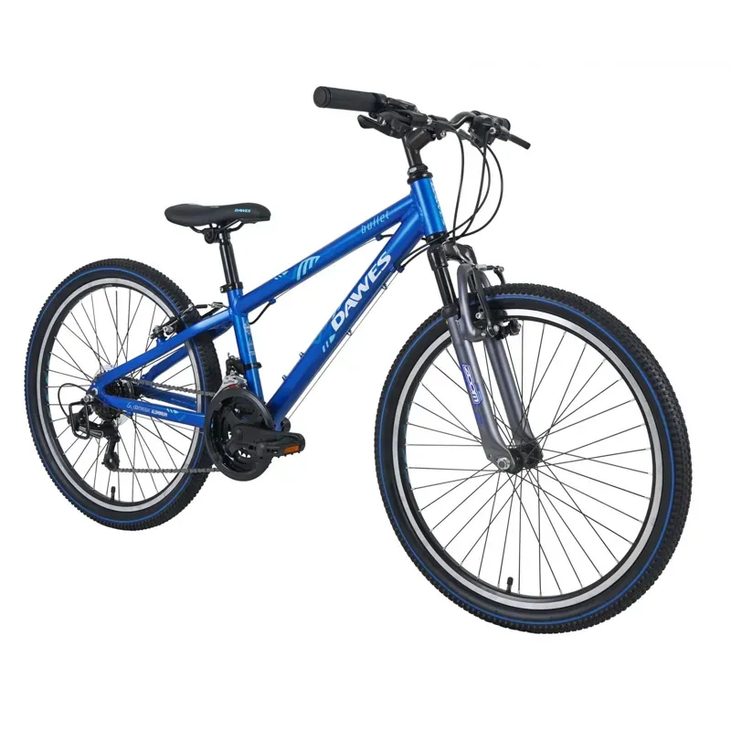 Dawes Kids 24in Bullet HT Mountain Bike in Dark Blue-1
