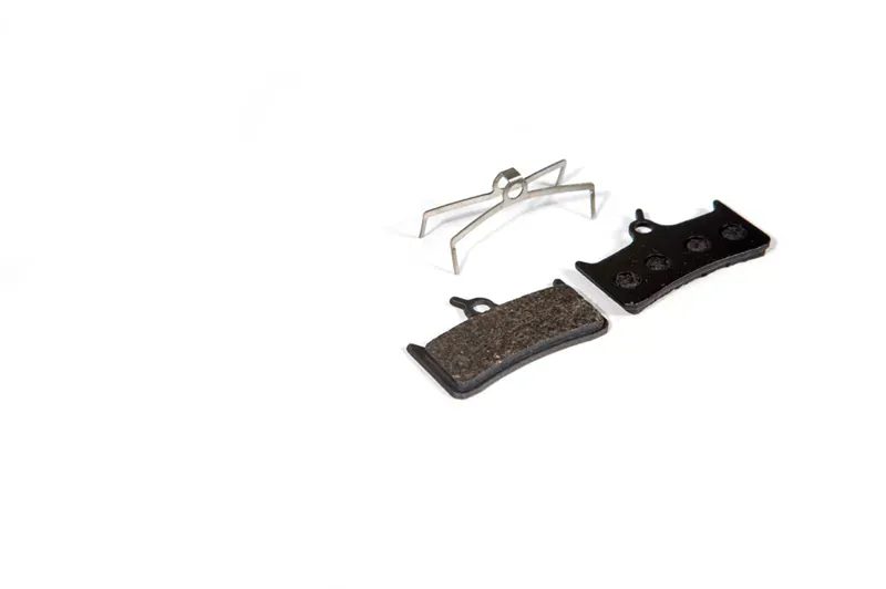 Fibrax Shim/Hope Mono 4 Semi-Metallic Disc Pads in Black