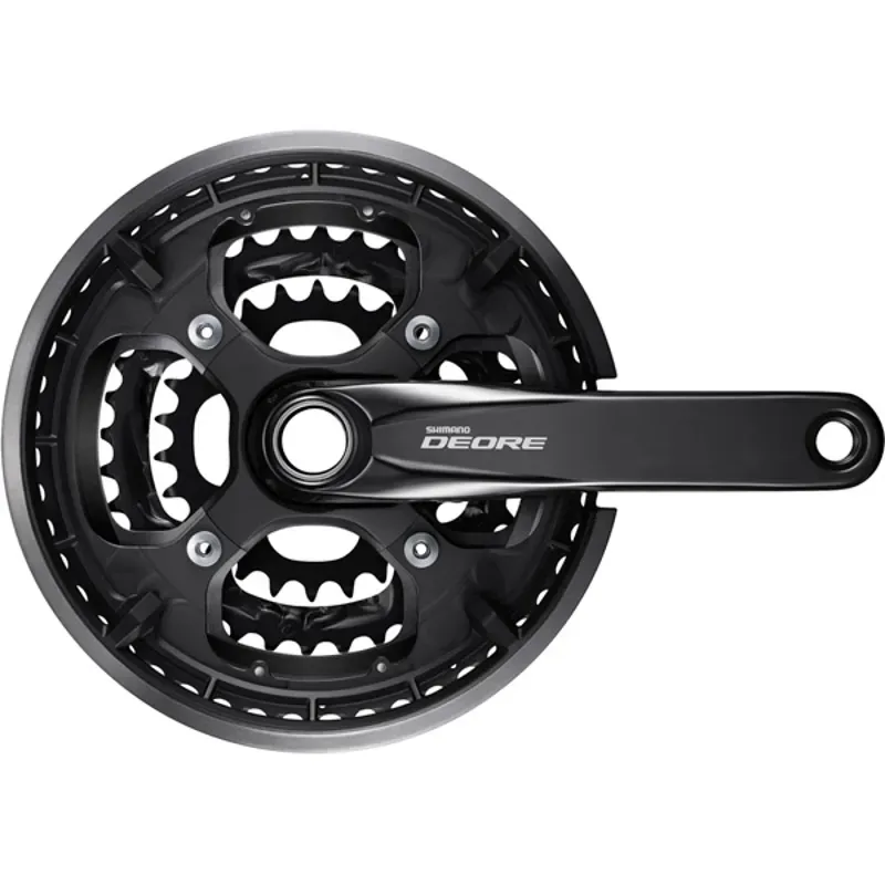 Shimano Deore FC-T6010 10-speed 48/36/26T 170 mm Chainset with Chainguard