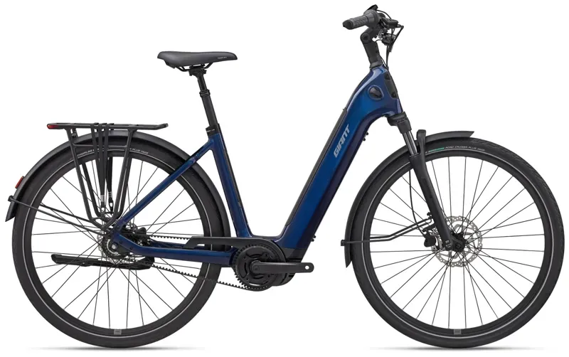 Giant NewTour E+ 1 LST Electric City Bike in Eclipse