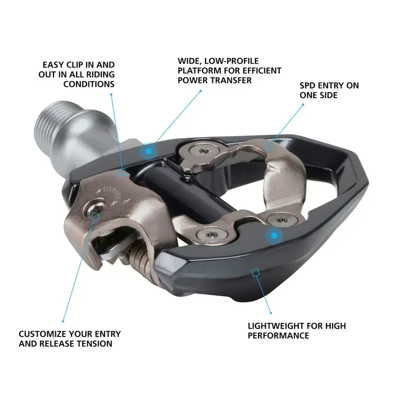 Shimano PD-ES600 Pedal in Black-1