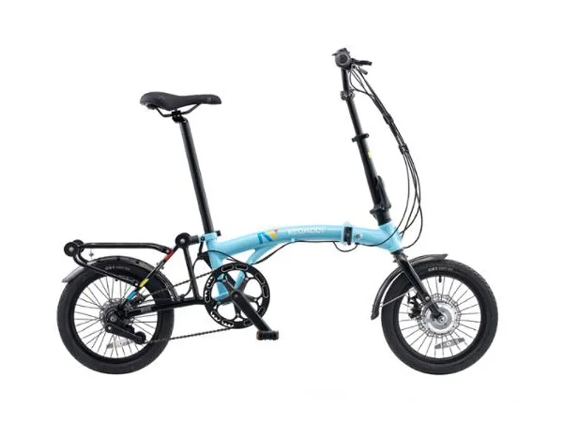 Juicy E Folding Bike 16Inch Sky 245Wh Electric Bike