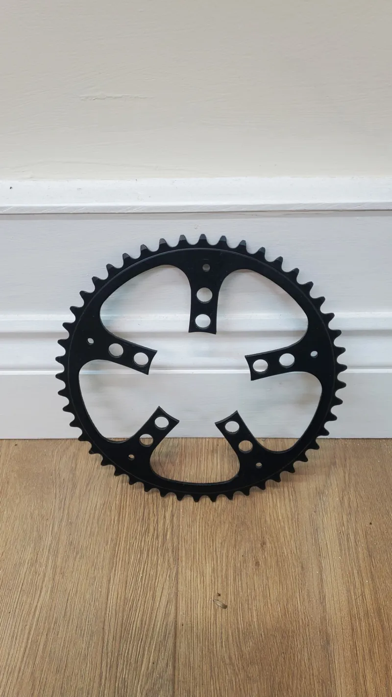 Black 48T chainring 84bcd 5 bolt