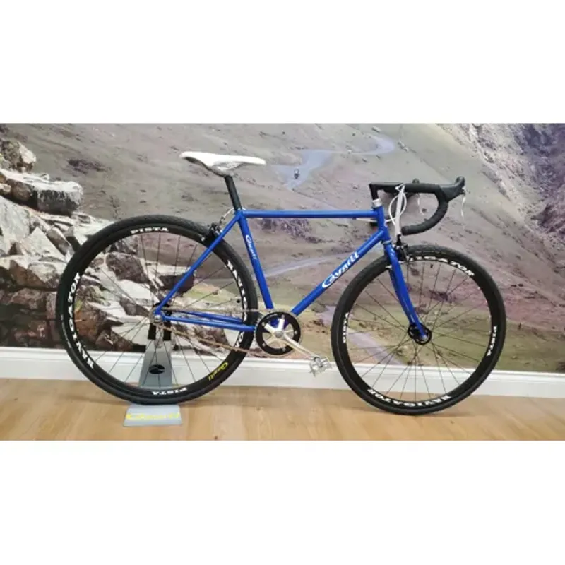 Caygill Grasstrack Road Fixie Blue