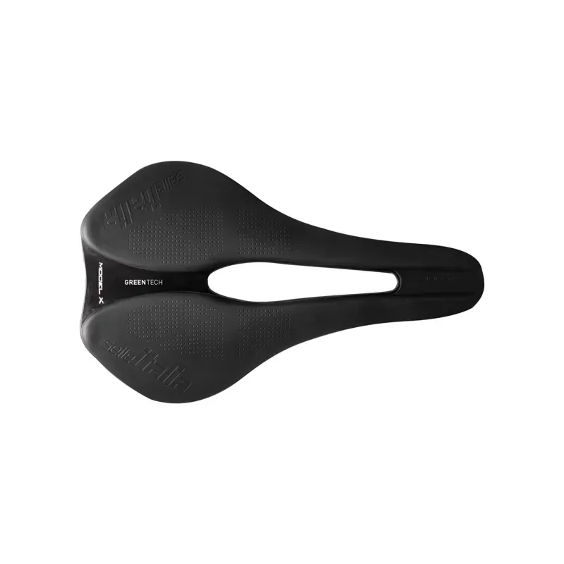 Selle Italia Model X Green Superflow Edition Saddle L3 in Black