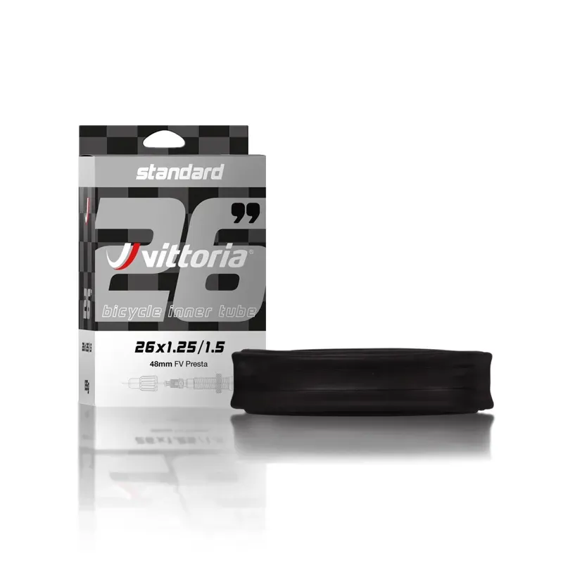 TUBE Vit Sta 26x1.5/2.0 FV Pres 48mm Black 26 x 1.5 - 2.0 inches presta 48mm