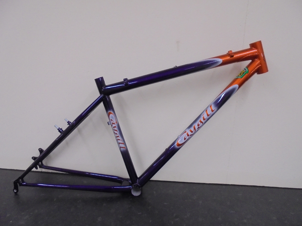 steel mtb frame