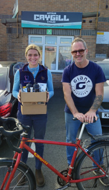 Brooke’s charity bike ride…