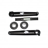 Click to view 4 jeri pro style bmx tubular cromo crank set