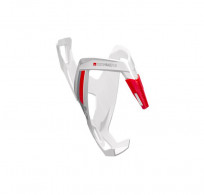 Elite custom race plus bianco lucido grafica rossa cage