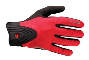 Click to view Endura Windchill gloves Red