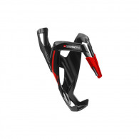 Elite custom race plus nero lucido grafica rossa brillante cage