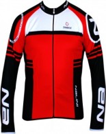 Click to view Nalini PRO ESTRO long sleeve jersey Red