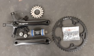 Fixed wheel kit