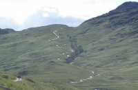 Hardknott pass East side