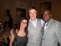 Mandy, Sir Bradley Wiggins and Vic.