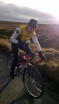 Arthur on the 30th year celebratory christmas ride 2016